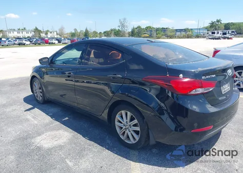 2016 Hyundai Elantra Se из США, поврежденный, VIN 5NPDH4AE3GH655259